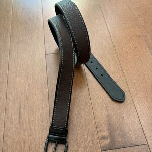 Levi's Coated Leather Brown and Black Belt, size L (38-40)